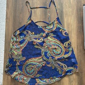 Lush sheer tank top M